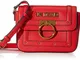 Love Moschino Jc4060pp1a, Borsa a Tracolla Donna, Rosso (Rosso), 8x15x24 cm (W x H x L)