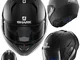 Shark Casco moto EVO-ONE 2 BLANK Mat KMA, Nero, S