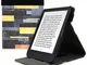 kwmobile Custodia Verticale e-Reader Compatibile con Tolino Shine 3 - con Fascia e leggìo...