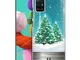 Head Case Designs Alberi Natale in Barattolo Cover Dura per Parte Posteriore e Sfondo di D...