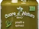 Cuore di Natura - Omogeneizzato Piselli e Spinaci Bio - Confezione da 6 vasetti x 110 g