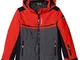 ICEPEAK Lambert Jr - Giacca Softshell da Ragazzo, Ragazzo, 451820682I, Rosso Corallo, 176