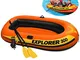 Lhlbgdz 3-Person Kayak Gonfiabile Set con pagaia e Air Pump 211 * 117 * 41CM