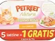 Petreet Nat 5+1 Tonno Carote Alimenti Gatto Umido Premium, Multicolore, Unica