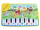 Fdit Tappeto Bambino Musica Bambini ramper Piano Tappeto Multifunzionale Bambino Musica Co...