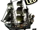 CubicFun Puzzle 3D Adulti Nave Pirata con LEDs, Queen Anne's Revenge Aggiornata Modello co...