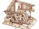 Robotime Marble Roller Coaster Clockwork Mechanical 3D Puzzle Game Woodcraft Construction...