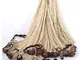 Fischernetze Rete da pesca grande in cotone con decorazioni ca. 250x250cm Beige con galleg...