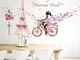 ODJOY-FAN Pittura Impermeabile Decorazione Adesivo da Parete New Flower Fairy Adesivi Fai...