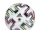 Adidas UNIFO TRN, Pallone da Calcio Uomo, White/Black/Signal Green/Bright Cyan, 5