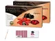 CRISPO CONFETTI AL CIOCCOLATO FONDENTE ROSSI 2 KG + 100 BIGLIETTINI LAUREA