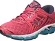 Mizuno Wave Sky, Scarpe Running Donna, DivaPink/Silver/PeacockBlue, 43 EU