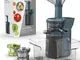 Imetec Succovivo SJ4 1300 Estrattore di Succo Professionale a Freddo, Spremitura Lenta 50...