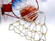 Canestro da Basket, Acciaio Resistente Catena da Basket Rete Ndoor Giochi Outdoor Allename...
