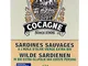 Cocagne - Sardine selvaggio in Olio d'oliva biologico / Prodotto Gourmet del Portogallo -...