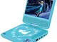 Lexibook DVDP6FZ - Lettore DVD portatile Disney Frozen, design Elsa/Anna/Olaf, con presa U...