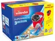 Vileda SuperMocio Box, Sistema Lavapavimenti, Set Con Strizzatore, 2 Fiocchi Microfibra &...