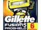 Gillette Fusion5 ProShield, lame per rasoio da uomo, 6 ricariche