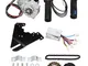 SODIAL Kit di Conversione Motore Bici Elettrica 24V 250W Controller Motore Mozzo Bici Elet...