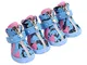 Fenteer 4X Anti-Skid Pet Boots Elastico Antiscivolo Dog Summer Shoes Paw Protector Socks -...