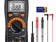 Multimetro Digitale Classico, Tacklife DM02A Multi Tester con Rilevamento di Voltaggio Sen...