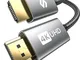 Silkland Cavo HDMI 0.5m/4K, Cavo HDMI 2.0 ad Alta Velocità 18Gbps 4K@60Hz, HDR, 3D, Ethern...