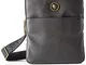 Guess King Workbag, Bags Crossbody Uomo, Black, One Size