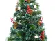 Christmas Concepts® 3ft (36 Inch/90cm) Albero a Fibre Ottiche Preludio Verde - Alberi di N...