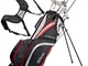 Wilson Set completo per principianti, 10 mazze da golf con sacca, Uomini (mano sinistra) S...