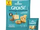 Groksì! Snack di formaggio croccante cotto al forno con Semi di Lino, Zucca e Girasole 5 x...