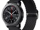 Gofl 22mm Cinturino per Samsung Galaxy Watch 46mm,Nylon Elastica Cinturino per Galaxy Watc...