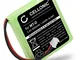 CELLONIC® Batteria Compatibile con AVM Fritz Fon MT-D, Compatible avec Audioline Slim DECT...
