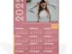 Calendario personalizzato 2022 con le tue foto, Alta qualità, su carta fotografica e plast...