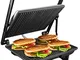 AICOK Panini Maker/Griglia, Toastiera Elettrica 2000 Watt, Bistecchiera Elettrica Grande p...