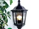 Applique da esterni 'Lieva' (Antico) colore Nero, in Alluminio (1 luce, E27, A++) di Lindb...