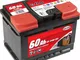 Batteria Auto 60AH 12V 540A polo positivo destro Cassetta L2