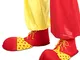 Carnival- Scarpe Clown, Multicolore, Taglia Unica, 3848