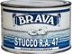 Brava Stucco RA 47 Grasso a Vernice, Bianco, 450 ml