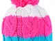 morefaz Unisex Winter Cappello Invernale di Lana Berretto Beanie Hat Pera Jersey Sci Snowb...