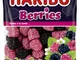 Haribo Berries, Caramelle Gommose, Gusto Frutta (More e Lamponi), Ideali per Feste e Dolci...