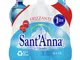 Acqua Sant'Anna Bottiglie di Acqua Frizzante 1,0 Litro | Acqua Minerale Frizzante Oligomin...