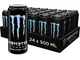 Monster Energy Absolutely Zero – 24 Lattine da 500 ml, Energy Drink Zero Zuccheri con Taur...