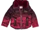 Desigual Piumino Corto Bambina CHAQ RUPIT 18WGEW31 7/8 Bordeaux