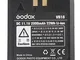 Godox VB18 V860II V850 V860C V860N Speedlite Flash - Batteria sostitutiva per Godox V860II...