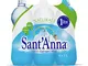 Acqua Sant'Anna Bottiglie di Acqua Naturale 1,0 Litro | Acqua Minerale Naturale Oligominer...