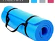 TechFit Fitness Yoga Tappetino, 15mm Extra Spessore, 180 x 60 cm, Ideale per Palestra, Ese...