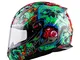 Goolife Casco Modulare Moto Crash High Safety-NENKI Casco Integrale da Motociclista con Vi...