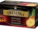 Twinings Voyage - African Tunda - Tè nero Aromatizzato con Ananas, Rooibos e Karkadè -Dal...