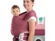 Laleni fascia neonato porta bebe 100% cotone organico - fascia porta bebe certificata OEKO...