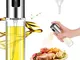 LUOWAN Spruzzatore di Olio Vetro Dispenser Spruzzatore di Olio/Aceto/Olive Oil Portatile c...